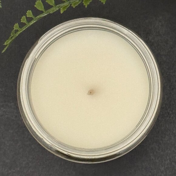 BBW Linen & Lavender White Barn Bath & Body Works Mason Jar Single Wick Candle - Picture 7 of 10